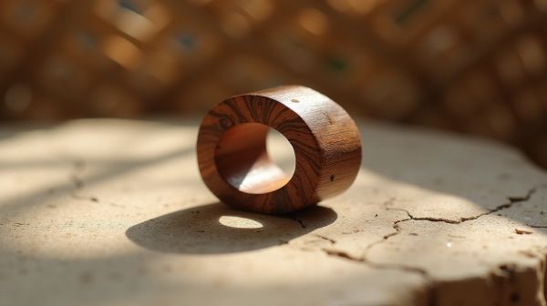 Offrez-vous des bagues en bois artisanales uniques et durables